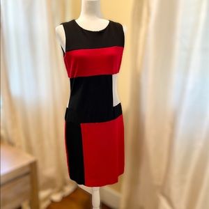 Vince Camuto colorblock dress